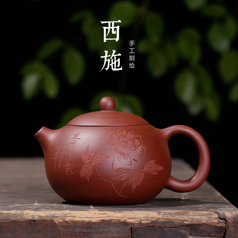 Xu mo ore shih purple clay pot large number yixing purple clay teapots blooming flowers single pot of tea, can keep