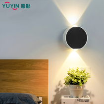 Original shadow wall lights LED color light engineering special effects lights simple hotel indoor living room bedroom corridor aisle lights