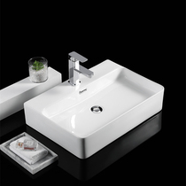 Onstage washbasin Single basin ceramic washbasin Home Balcony Face Basin Terrace Basin Nordic Wind Wash Face Pool