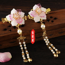 Hanfu headdress children tassel step shake ancient style girl hair hairpin Super fairy retro girl Tang costume decoration antique hairclip