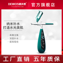 Handheld water oxygen meter oxygen injection instrument Household portable high pressure nano spray hydration instrument Beauty salon facial beauty instrument