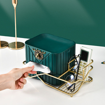 Light Extravagant Paper Box Home Living Room Tea Table Restaurant Creative Cute Minimalist Multifunction Remote containing paper towels box