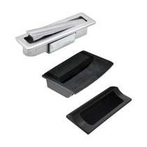 Black embedded buckle hand XAD22-A110 Industrial concealed door handle plastic concealed handle XAD21-A94