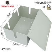 Waterproof box cover box outdoor socket waterproof socket waterproof anti-theft plug strip tuo xian ban