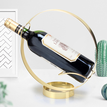 European-style creative wine rack decoration wine rack modern minimalist wine cabinet decoration display rack wine rack home