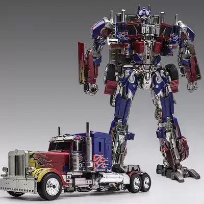 Transformed toy Optimus OPSS pillar enlarged version alloy version metal boy model robot King Kong blog