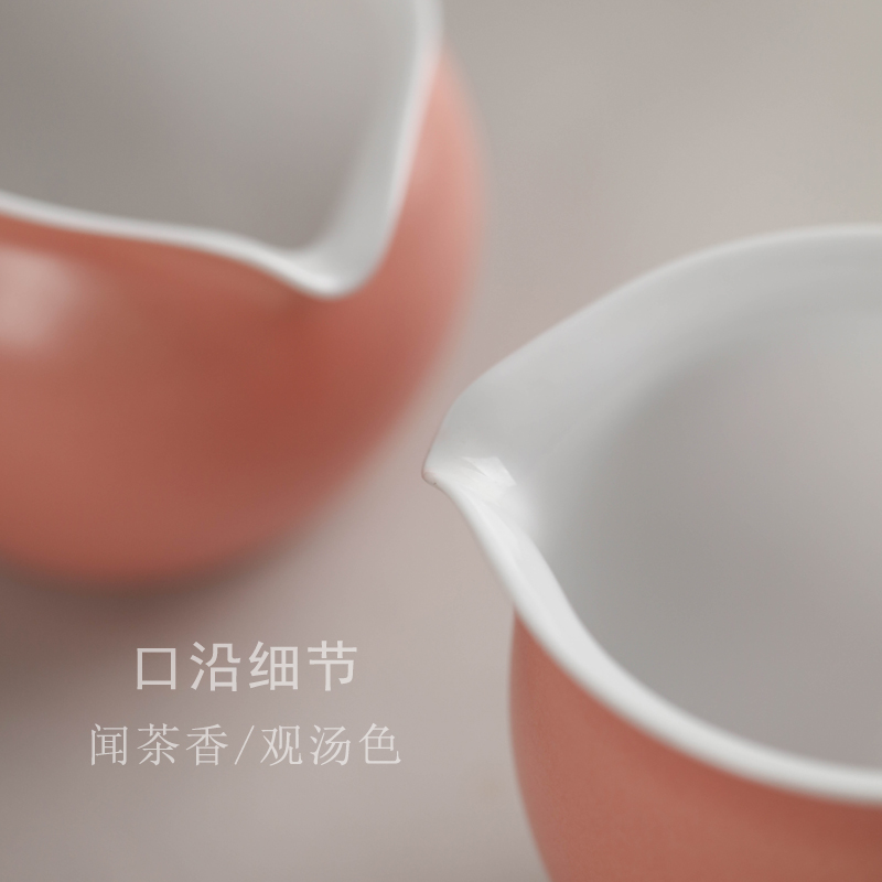 Bright products fair keller large capacity of tea ware jingdezhen ceramic pink getting points kung fu tea set, cup and cup and cup