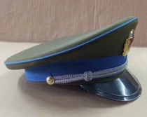 The old 87 big brimmed hat 87 blue van Li Ding material big brimmed hat old-fashioned big cap collection nostalgic hat