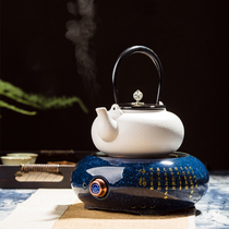 Tao Zongtang electric pottery stove Household tea maker Kettle Intelligent Kung Fu tea set White clay pottery pot Ceramic kettle