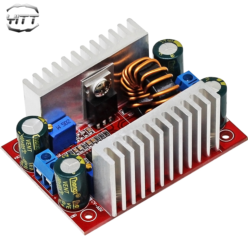 400W15A high power DC-DC constant pressure constant current boost power supply board module 8 5-50V liters 10-60V-Taobao