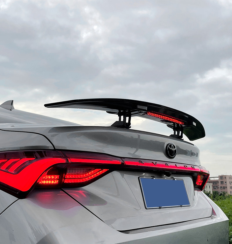 适用于19-21款丰田亚洲龙电动尾翼运动版碳纤维abs扰流板原厂改装