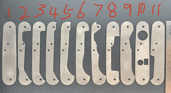 Tc4 titanium alloy 91mm series Swiss army knife modification tc4 titanium alloy partition lining ply
Tc4 titanium alloy 91mm series Swiss army knife modification tc4 titanium alloy partition lining ply
