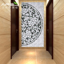 afsj shell mosaic natural environmental protection European parquet entrance background wall decoration abstract simple painting