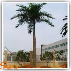 Simulated coconut tree, artificial tree, simulated green plant, man-made engineering, fake tree, King coconut tree simulated plant