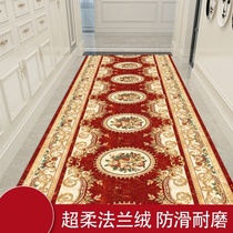 Chinese corridor carpet 3D cropped mat door entrance aisle corridor staircase long household carpet Hotel