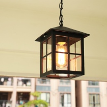 Outdoor waterproof chandelier new Chinese retro corridor aisle grape rack lamp outdoor simple balcony Courtyard Pavilion lamp