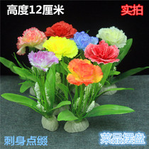 Hotel plate Flower grass Sabab decoration plate Carnation mood cold dishes embellishment seafood restaurant surrounding the edge of the Sun Flower