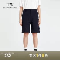 TeenieWeenie bear mens simple style casual shorts 2021 summer new mens pants