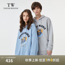 TeenieWeenie bear mens clothing 2021 autumn new Korean version loose hooded sweater men and women lovers tide
