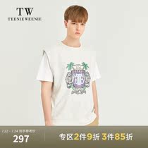 TeenieWeenie bear mens clothing 2021 summer new round neck sleeveless T-shirt cartoon printing vest tide