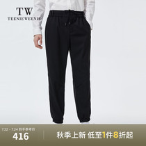 TeenieWeenie bear mens clothing 2021 autumn new loose straight leg overalls casual pants tide