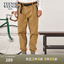 TeenieWeenie Bear Mens Casual pants Winter Overalls Loose all-in-one drawstring pants All-in-one pants