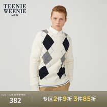 TeenieWeenie bear mens Korean fashion casual sweater round neck mens sweater 2021 spring new