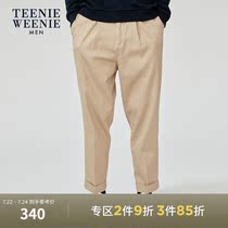 TeenieWeenie Bear mens winter fashion casual temperament mens trousers loose and wild pants tide