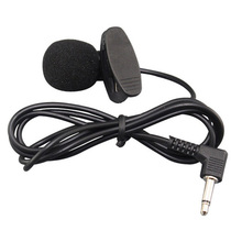 Megaphone headset with microphone stage table performance fake ear wheat props collar clip head-mounted small bee microphone