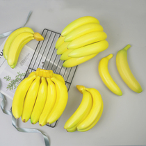  Simulation banana string fake fruit hanging tree decoration supermarket home cabinet decoration Plastic childrens toys photography props