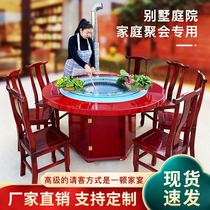 Countryside Firewood Stove Domestic Burning Wood wood Firewood Mobile Ground Pan Stove Iron Boiler Stew Hearth Table Farmhouse Letchwood Fire Chicken Special Stove