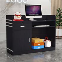 Bar Desk Collection Silver Desk Counter Small Minimalist Modern Beauty Salon Convenience Store Clothing Shop Front Desk Reception Desk