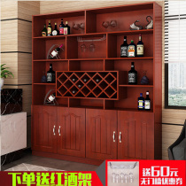 Entering wine cabinet sideboard cabinet one wall modern simple floor living room cabinet against wall household shoe cabinet sprinkling cabinet Red