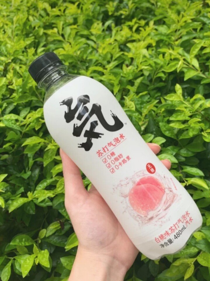 元気森林 白桃味无糖气泡水-酷女孩们