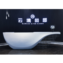 GRG modeling Commercial office Office building Sales department Front desk information desk Help desk bar Factory customization