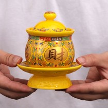 Buddha Pre-Buddha Ceramic Tang Color for Buddha Outlet Creative Water Cup Purification Cup Household Supply