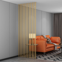 Screen cabinet partition wall Living room household bedroom occlusion Simple modern dining room entrance Mobile wrought iron decoration