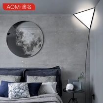 Creative ceiling light triangle led corner lamp home Modern simple living room bedroom designer wall lamp
