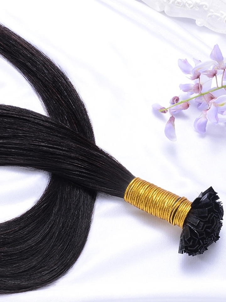 靓美 超声波接发女真发隐形无痕接发束