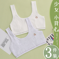 Girl underwear Primary School students Development small vest junior high school students thin adolescent childrens bra girl Cotton