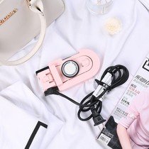 dullbear electric shock bear electric iron Mini portable folding student dormitory small iron Ice cream iron ironing clothes