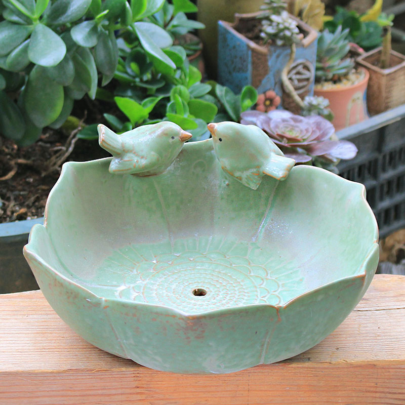 Fleshy large - diameter platter dedicated pot special offer a clearance of pottery and porcelain up creative meat meat extra large the plants flower pot