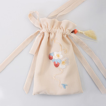 Wu buckle girl Hanfu matching bag children Chinese style ancient costume Chinese element embroidery accessories