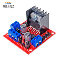 L298N motor drive board module DC gear motor drive module Smart Car tt motor accessories