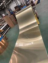 High purity brass door panel with red copper red copper plate with straight cut laser cut processing etching etc.