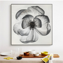 Pure hand painted Xuanguan oil painting Living room Restaurant sofa Background wall Decorative Painting Coffee Shop With Frame Flower Brief Hang Painting