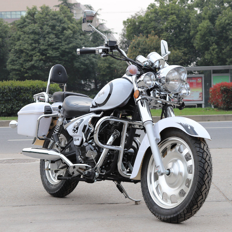 风暴太子摩托车长款大跑车骑士车跨骑复古太子款街车