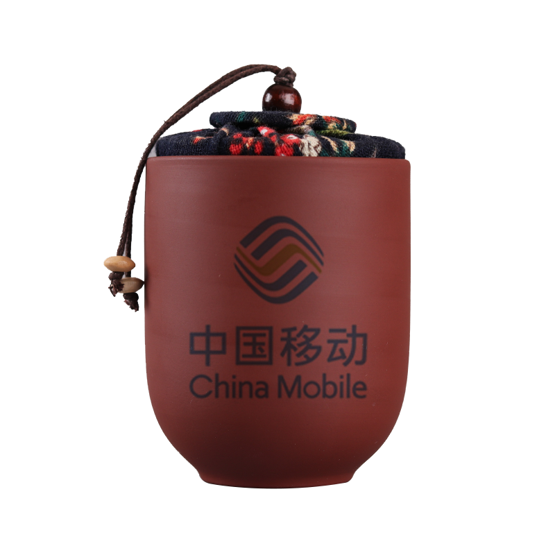 Caddy fixings household ceramic POTS trumpet pu - erh tea to tea box packing seal pot custom portable mini travel