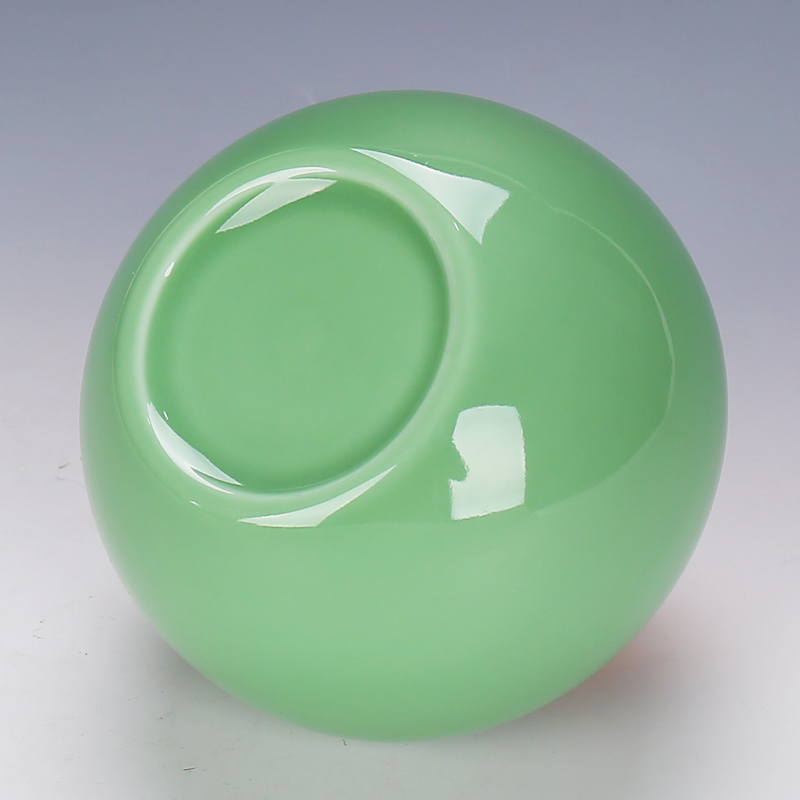 Celadon alloy cover large seal pot home in tea caddy fixings ceramics storage tanks move the custom logo