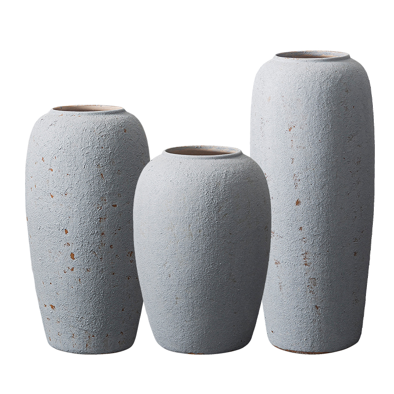 Modern contracted jingdezhen ceramic vases, flower arranging furnishing articles furnishing articles sitting room ground of new Chinese style restoring ancient ways vase